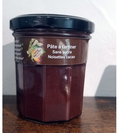 Pâte à tartiner bio sans sucre
