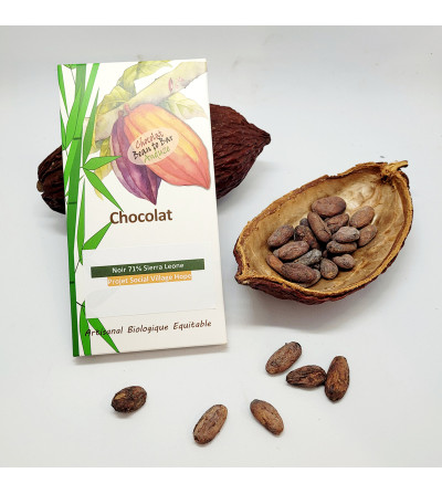 Chocolat noir 71% de Sierra Leone