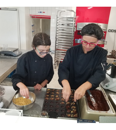 Atelier chocolat à Anduze, la porte des Cévennes.