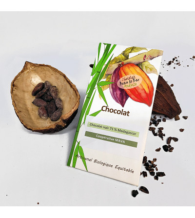 Chocolat 71% Madagascar bio